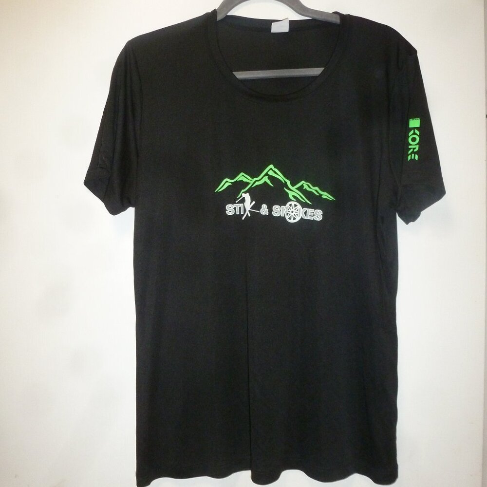 Sport-Tek Tee Shirt with logo Size L,  💯% Polyester NWOT